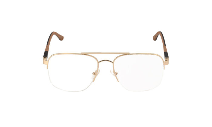 AYBAN GOLDEN METAL RIMLESS MEN EYEGLASSES