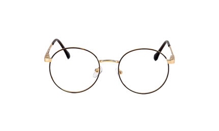 D&G GOLDEN METAL ROUND WOMEN EYEGLASSES