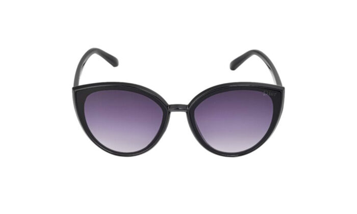 DIOR BLACK ACETATE CAT EYE WOMEN SUNGLASSES