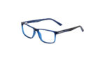 EMPORIO ARMANI BLUE ACETATE RECTANGLE WOMEN EYEGLASSES 2