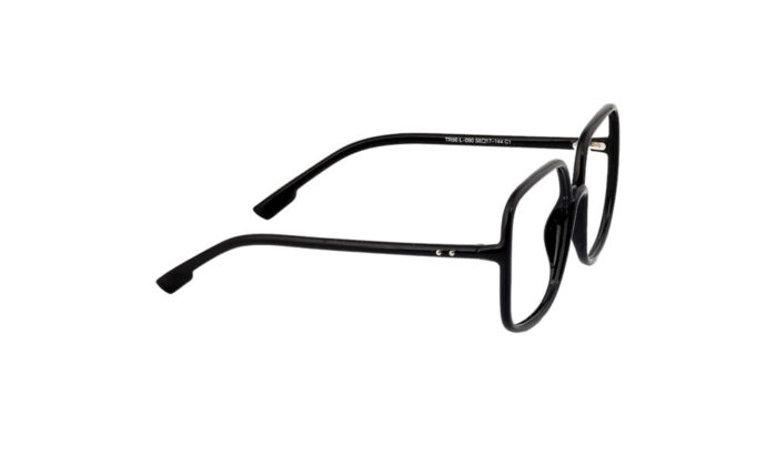 GOGGLESGURU BLACK ACETATE OVERSIZED WOMEN EYEGLASSES 3