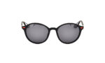 GOGGLESGURU BLACK ACETATE ROUND MEN SUNGLASSES