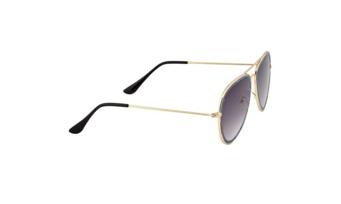 GOGGLESGURU GOLDEN METAL AVIATOR WOMEN SUNGLASSES 3