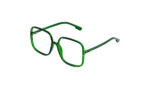 GOGGLESGURU GREEN ACETATE OVERSIZED WOMEN EYEGLASSES 2