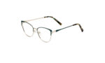 GOGGLESGURU-GREEN-METAL-CLUBMASTER-WOMEN-EYEGLASSES-2