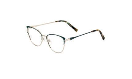 GOGGLESGURU-GREEN-METAL-CLUBMASTER-WOMEN-EYEGLASSES-2