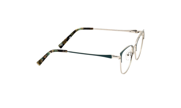 GOGGLESGURU-GREEN-METAL-CLUBMASTER-WOMEN-EYEGLASSES-3