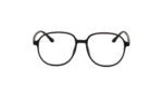 GOGGLESGURU MATTE BLACK ACETATE ROUND WOMEN EYEGLASSES