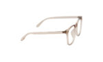 GOGGLESGURU TRANSLUCENT BROWN ACETATE SQUARE MEN EYEGLASSES 3