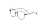 GOGGLESGURU TRANSLUCENT GREY ACETATE OVERSIZED MEN EYEGLASSES 2