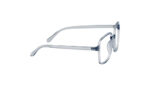 GOGGLESGURU TRANSLUCENT GREY ACETATE OVERSIZED WOMEN EYEGLASSES 3