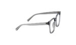 GOGGLESGURU TRANSLUCENT GREY ACETATE RECTANGLE MEN EYEGLASSES 3