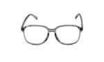 GOGGLESGURU TRANSLUCENT GREY ACETATE SQUARE MEN EYEGLASSES