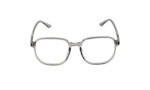 GOGGLESGURU TRANSLUCENT GREY ACETATE SQUARE MEN EYEGLASSES