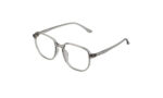 GOGGLESGURU TRANSLUCENT GREY ACETATE SQUARE MEN EYEGLASSES 2