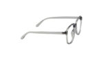 GOGGLESGURU TRANSLUCENT GREY ACETATE SQUARE WOMEN EYEGLASSES 3