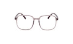 GOGGLESGURU TRANSLUCENT PURPLE ACETATE SQUARE MEN EYEGLASSES