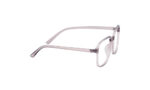 GOGGLESGURU TRANSLUCENT PURPLE ACETATE SQUARE MEN EYEGLASSES 3