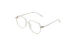 GOGGLESGURU TRANSPARENT ACETATE ROUND MEN EYEGLASSES 2