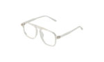 GOGGLESGURU TRANSPARENT ACETATE SQUARE MEN EYEGLASSES 2