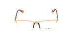 GUCCI GOLDEN METAL RIMLESS MEN EYEGLASSES