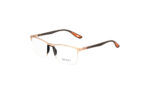 GUCCI GOLDEN METAL RIMLESS MEN EYEGLASSES 2