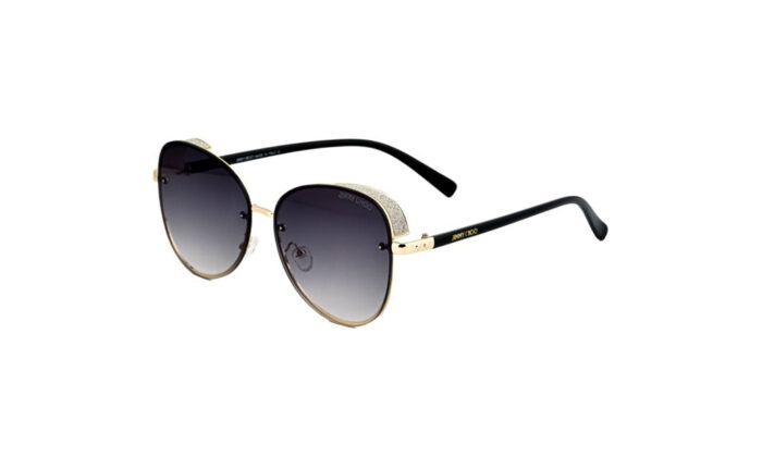 JIMMY CHOO GOLDEN METAL AVIATOR WOMEN SUNGLASSES 2