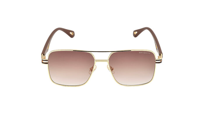 MAYBACH GOLDEN METAL SQUARE MEN SUNGLASSES