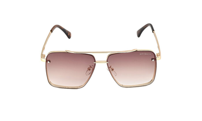 MAYBACH GOLDEN METAL SQUARE MEN SUNGLASSES