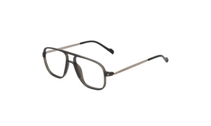 MONT BLANC BLACK ACETATE RECTANGLE MEN EYEGLASSES 2