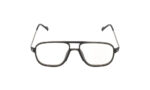 MONT BLANC BLACK ACETATE RECTANGLE MEN EYEGLASSES