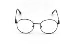 POLICE BLACK METAL ROUND WOMEN EYEGLASSES