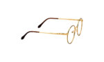 POLICE GOLDEN METAL ROUND WOMEN EYEGLASSES 3