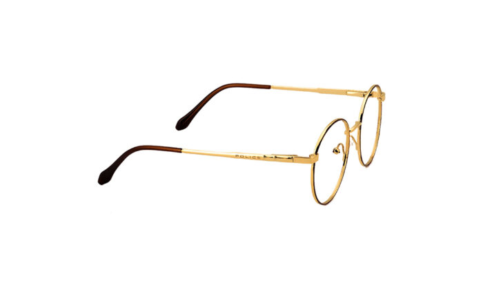 POLICE GOLDEN METAL ROUND WOMEN EYEGLASSES 3