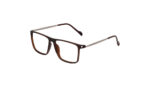 PORSCHE BROWN ACETATE RECTANGLE WOMEN EYEGLASSES 2