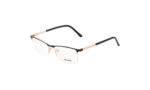 PRADA GOLDEN METAL RECTANGLE MEN EYEGLASSES 2