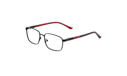 RAYBAN BLACK METAL RECTANGLE MEN EYEGLASSES 2