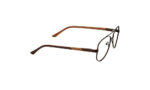 RAYBAN BROWN METAL AVIATOR WOMEN EYEGLASSES 3