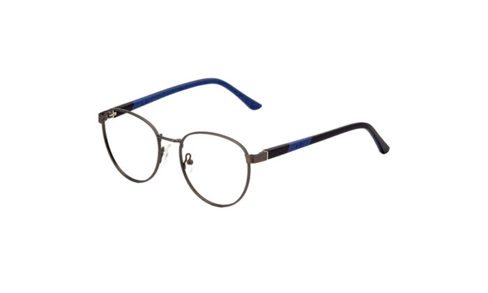 RAYBAN GREY METAL ROUND MEN EYEGLASSES 2