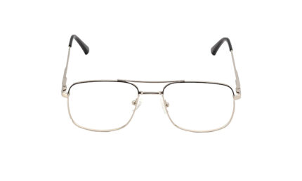 RAYBAN SILVER METAL AVIATOR MEN EYEGLASSES