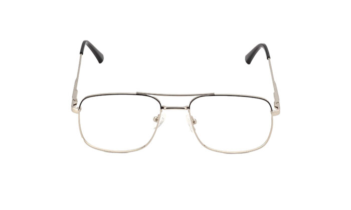 RAYBAN SILVER METAL AVIATOR MEN EYEGLASSES