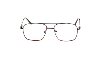 SILHOUETTE BROWN METAL AVIATOR MEN EYEGLASSES