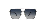 CARTIER SILVER METAL SQUARE MEN SUNGLASSES