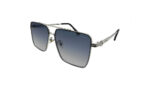 CARTIER SILVER METAL SQUARE MEN SUNGLASSES 2