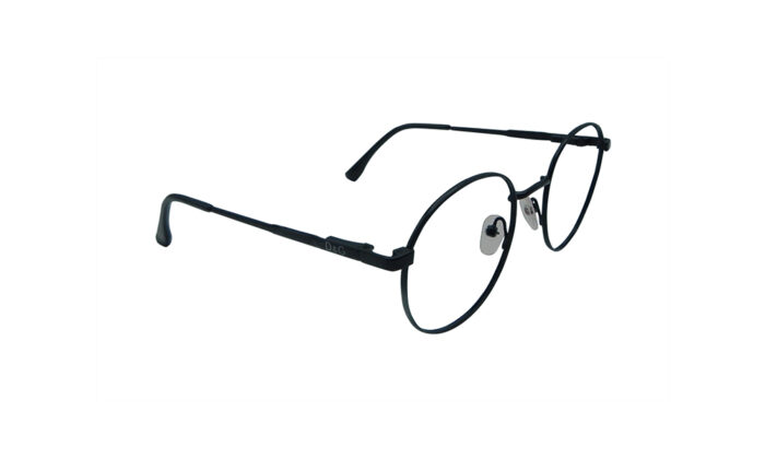 D&G BLACK METAL ROUND MEN EYEGLASSES 3