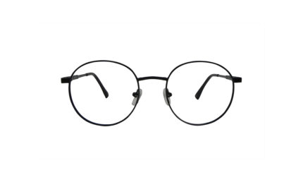 D&G BLACK METAL ROUND MEN EYEGLASSES