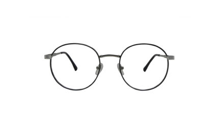 D&G SILVER METAL ROUND MEN EYEGLASSES