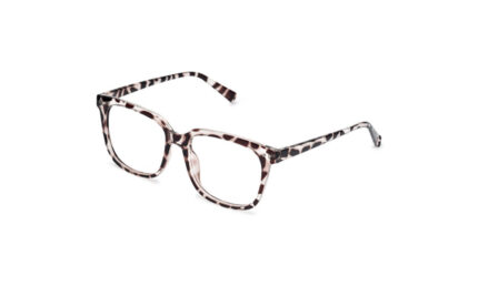 GOGGLESGURU TORTISE ACETATE SQUARE WOMEN EYEGLASSES 2