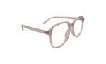 GOGGLESGURU TRANSLUCENT BROWN ACETATE SQUARE MEN EYEGLASSES 3