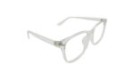 GOGGLESGURU TRANSPARENT ACETATE RECTANGLE MEN EYEGLASSES 3